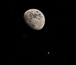Moon-Saturn conjunction