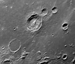 Bullialdus crater
