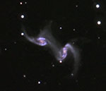Arp 240, NGC 5257, 5258