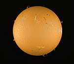 The Sun in Hydrogen-alpha light